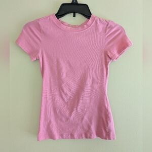 Pink Fitted Top